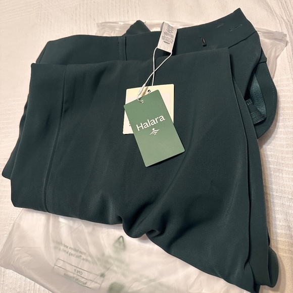 NWT Halara High Waisted Pocket Solid Work Tapered Pants - Picture 6 of 7